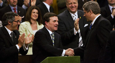 Finance Minister Jim Flaherty