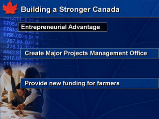 Slide 15: Building a Stronger Canada: Entrepreneurial Advantage