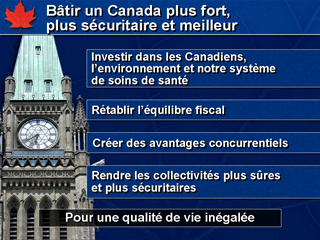 Diapositive 2 : Bâtir un Canada plus fort, plus sécuritaire et meilleur