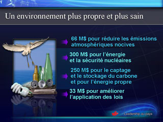 Diapo 14 : Un environnement plus propre et plus sain