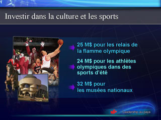 Diapo 15 : Investir dans la culture et les sports