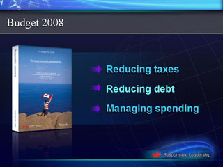 Slide 20: Budget 2008