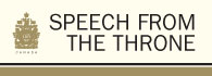Speech from the throne icon