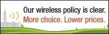 Our wireless policy is clear