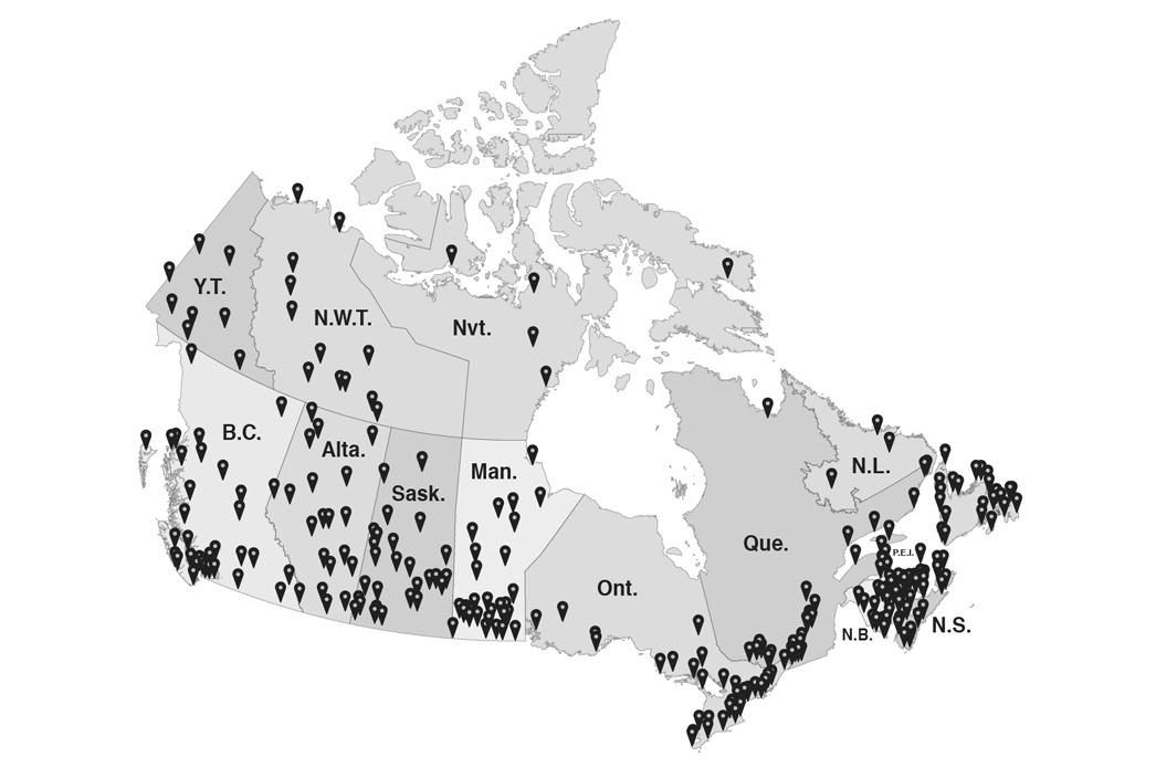 Figure 1.1: The Federal Government is Canada's Largest Landowner