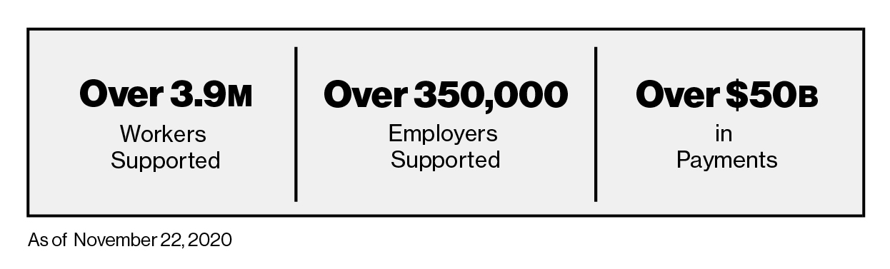 Figure 2.1: Canada Emergency Wage Subsidy Take-up