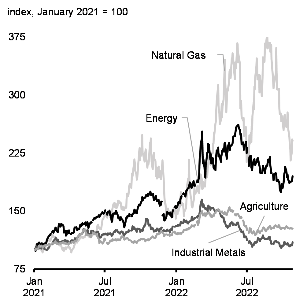 Chart 1.2: Commodity    Prices